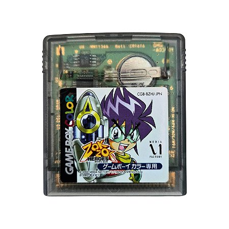 Jogo Nintendo Game Boy Color Zok Zok Heroes (Japonês) - LOOSE - Media Factory