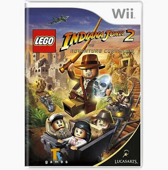Jogo Nintendo Wii Lego Indiana Jones 2 - The Adventure Continues - Lucasarts