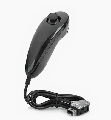 Controle Wii Nunchuk Preto - Importado