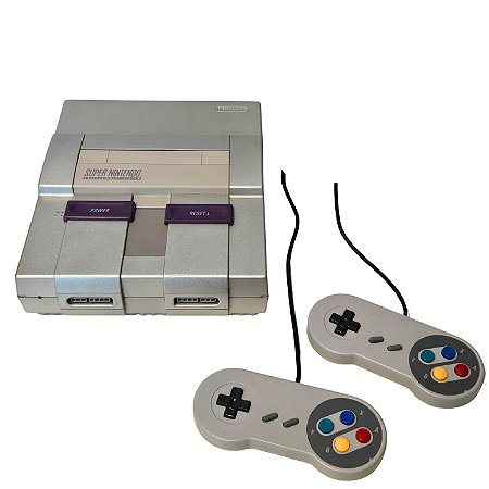 Console Super Nintendo + 02 Controle - Nintendo