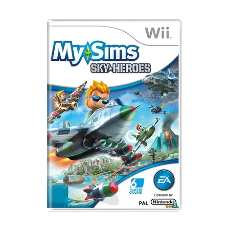 Jogo Nintendo Wii My Sims Sky Heroes - EA