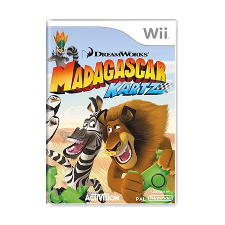 Jogo Nintendo Wii Madagascar Kartz - Activision