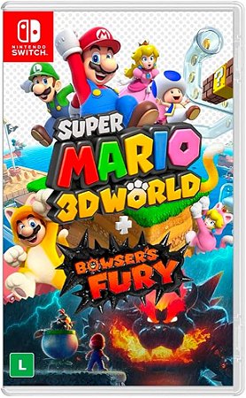 Jogo Nintendo Switch Super Mario 3D World + Bowser's Fury - Nintendo