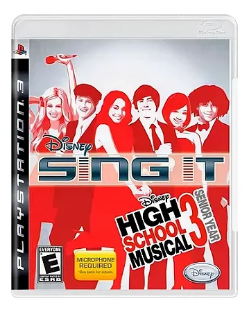 Jogo PS3 Disney Sing It High School Musical 3 Senior Year - Disney