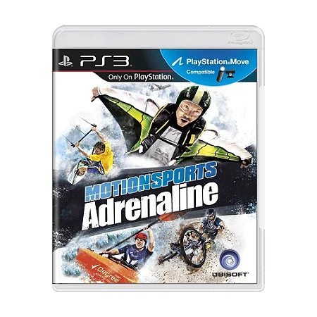 Jogo PS3 Motion Sports Adrenaline - Ubisoft
