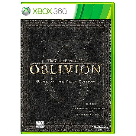 Jogo Xbox 360 The Elder Scrolls IV Oblivion - Game Of The Year Edition - Bethesda