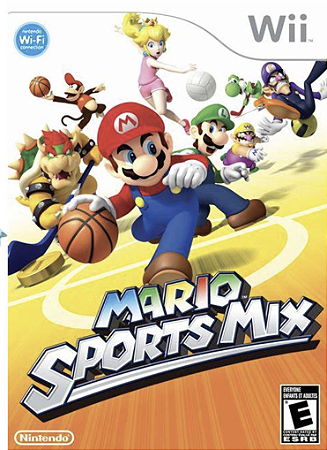 Jogo Nintendo Wii Mario Sports Mix - Nintendo