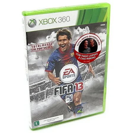 Jogo Xbox 360 Fifa 13 - Totalmente em Português - EA Sports