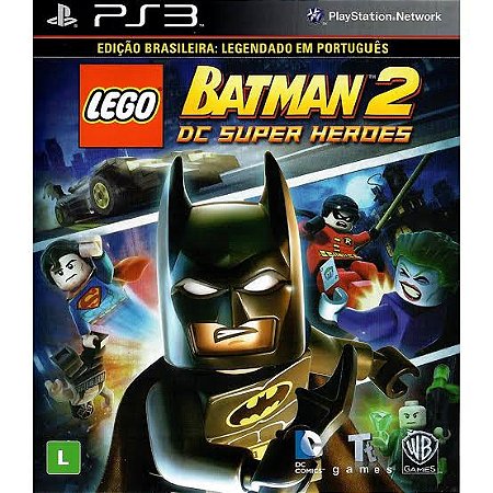 Jogo PS3 LEGO Batman 2 DC Super Heroes - Edição Brasileira Legendado em Português - Warner Bros Games