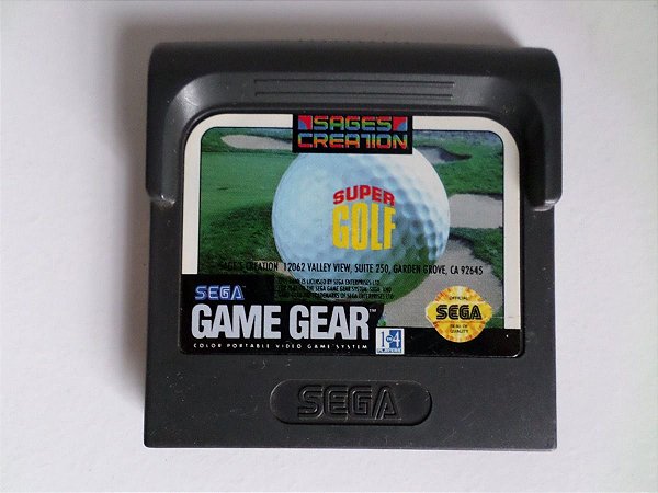 Jogo Game Gear Super Golf - Sega