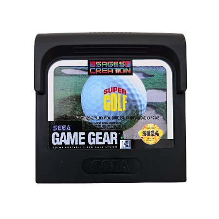 Jogo Game Gear Super Golf - Sega