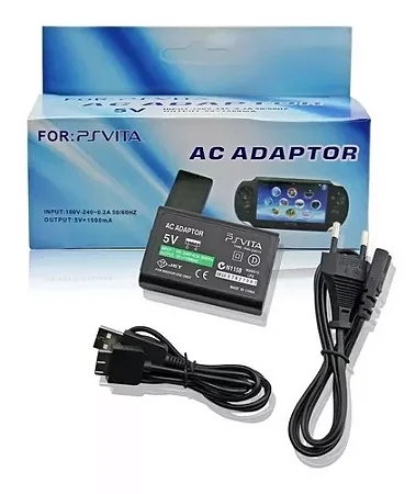 Fonte Carregador Bivolt para PS Vita - Importado
