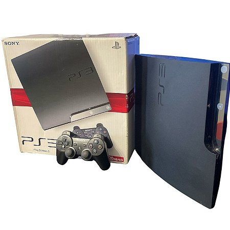 Console Playstation 3 Slim 120 GB Na Caixa - Sony