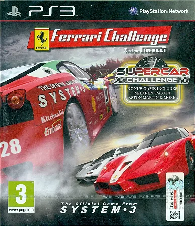Jogo PS3 Ferrari Challenge Trofeo Pirelli - Sony