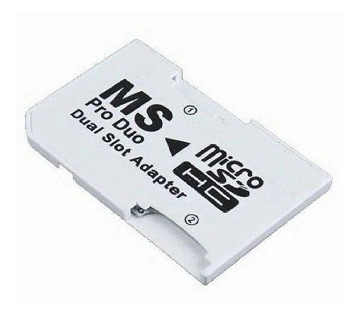 Acessório Adaptador Micro SD Duo para PSP - Importado