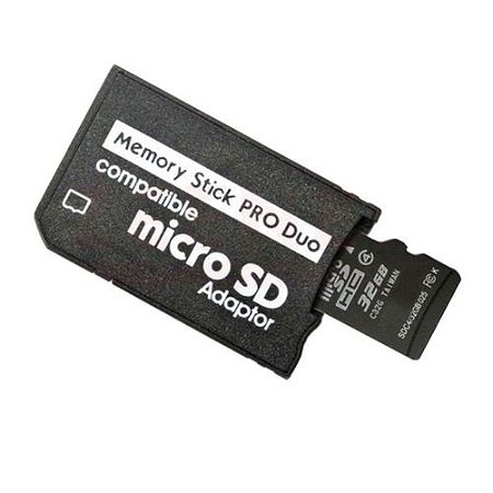 Acessório Adaptador Micro SD para PSP - Importado