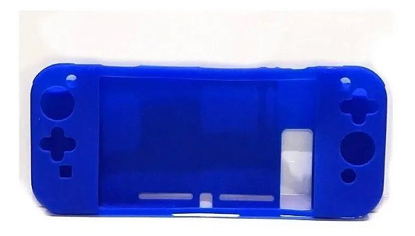 Capa Case Silicone Console Nintendo Switch - Azul