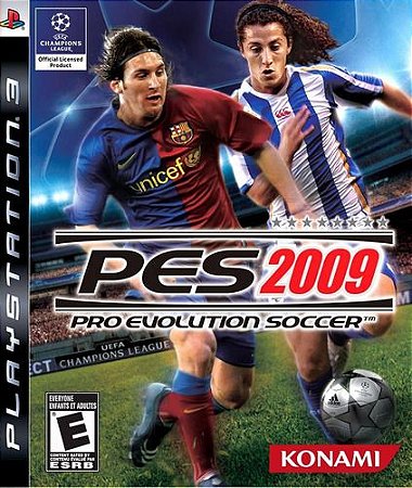 Jogo PS3 PES 2009 Pro Evolution Soccer - Konami