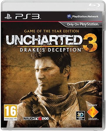 Jogo PS3 Uncharted 3: Drake's Deception GOTY (europeu) - Sony