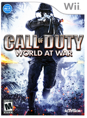 Jogo Nintendo Wii Call of Duty World at War - Activision