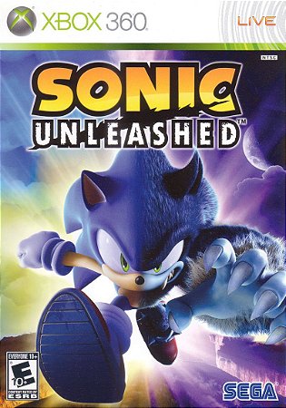 Jogo Xbox 360 Sonic Unleashed - Sega