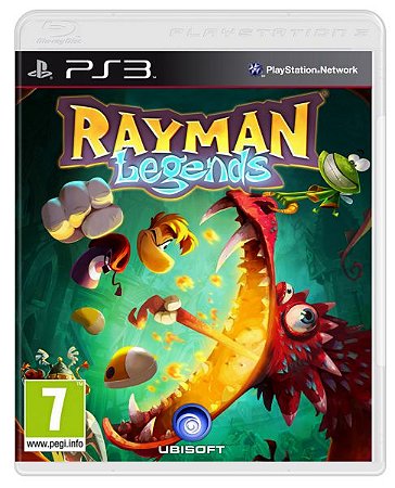 Jogo PS3 Rayman Legends - Ubisoft