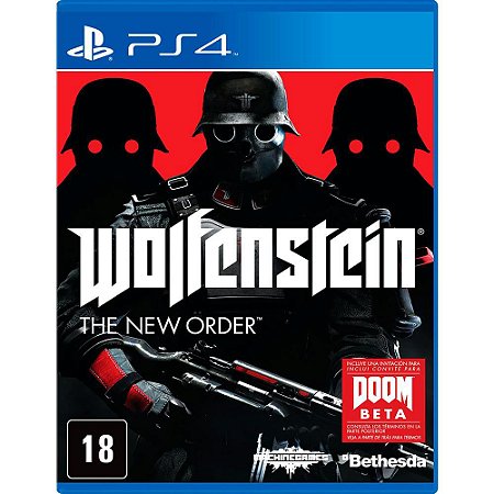 Jogo PS4 Wolfenstein The New Order - Bethesda