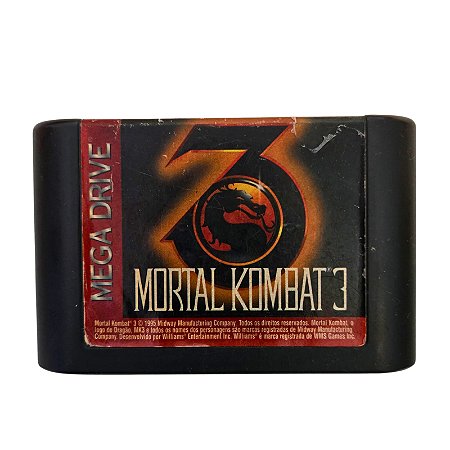 Jogo Mega Drive Mortal Kombat 3 - Sega