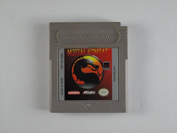 Jogo Game Boy Mortal Kombat - Midway