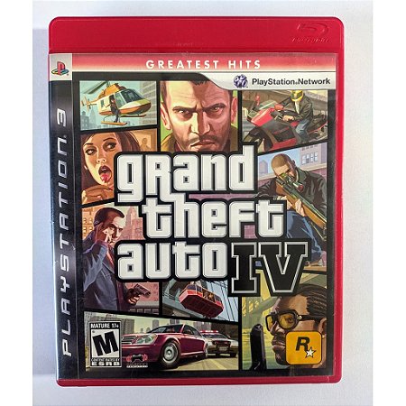 Game GTA IV - Grand Theft Auto IV p/ PS3 - Take 2 - GAMES E