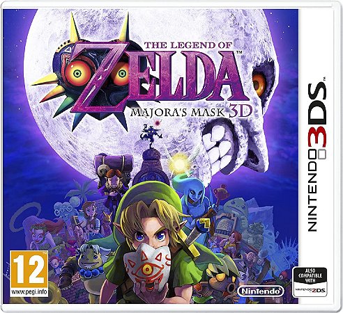 Jogo Nintendo 3DS The Legend of Zelda: Majora's Mask 3D - Nintendo