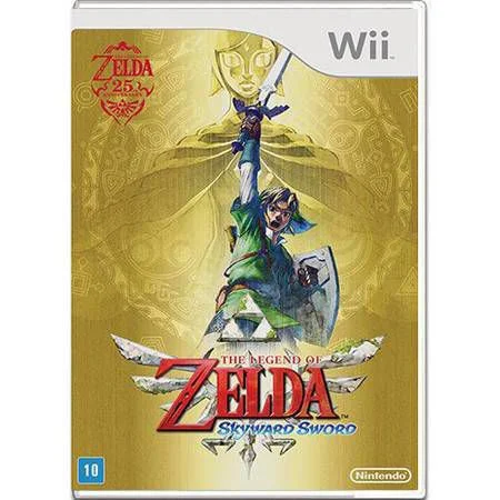 Jogo Nintendo Wii The Legend of Zelda Skyward Sword - 25th Anniversary - Nintendo