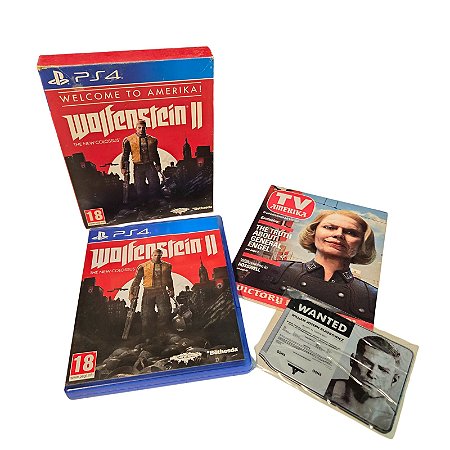 Jogo PS4 Wolfenstein II The New Colossus - Bethesda