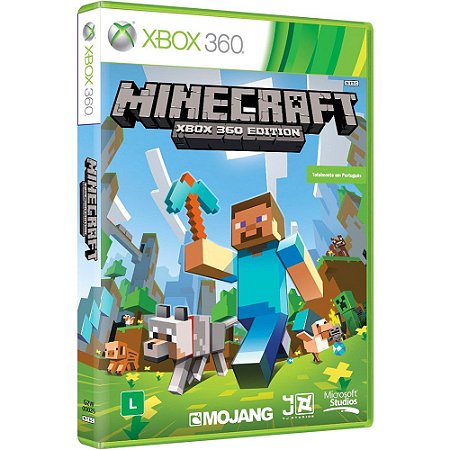 Jogo Xbox 360 Minecraft Xbox 360 Edition - Microsoft