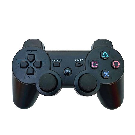 Controle PS3 Dualshock 3 Preto - Importado