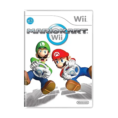 Jogo Nintendo Wii Mario Kart Wii - Nintendo