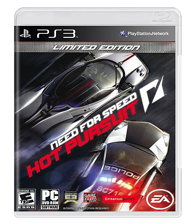 Jogo PS3 Need For Speed: Hot Pursuit Limited Edition - EA Sports
