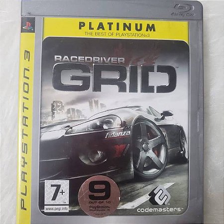 Jogo PS3 Racedriver Grid Platinum - Codemasters