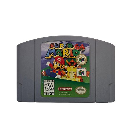 Jogo Nintendo 64 Super Mario 64 - Loose - Nintendo