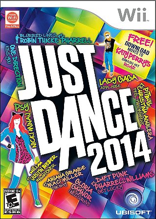 Jogo Nintendo Wii Just Dance 2014 - Ubisoft