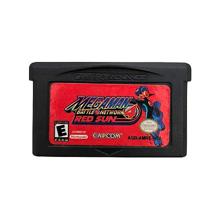 Jogo Game Boy Advance Megaman Battle Network 4 Red Sun - Capcom