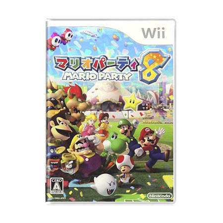 Jogo Nintendo Wii Mario Party 8  (Japones) - Nintendo