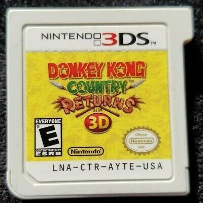 Jogo Nintendo 3DS Donkey Kong Country Returns 3D (LOOSE) - Nintendo