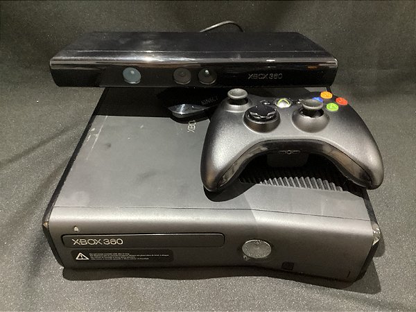 Console Xbox 360 Slim 250Gb Com Caixa - Microsoft - Gameteczone a