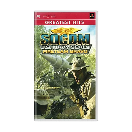 Jogo PSP Socom US Navy Seals Fireteam Bravo - Sony