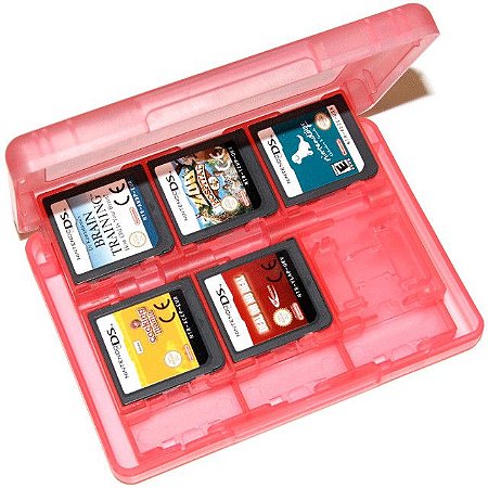 Estojo Case Porta Cartuchos Jogos Nintendo 2DS / 3DS / DS - Gameteczone a  melhor loja de Games e Assistência Técnica do Brasil em SP