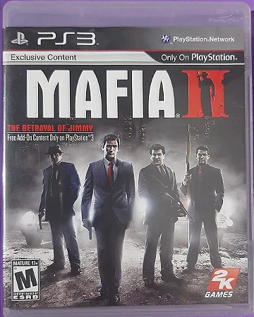 Jogo PS3 Mafia II - 2K