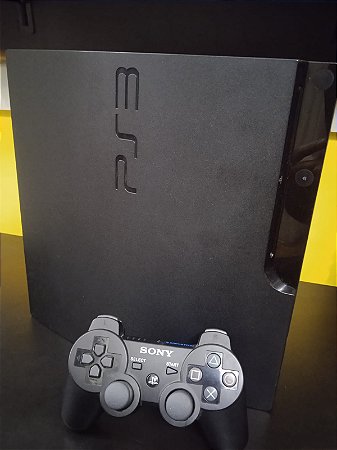 Console Playstation 3 Slim 320Gb  Desbloqueio HEN +  Controle - Sony