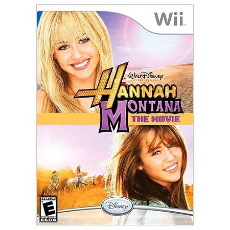 Jogo Nintendo Wii Disney Hannah Montana the Movie - Disney