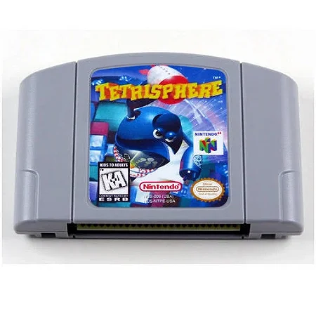 Jogo Nintendo 64 Tetrisphere  - Nintendo